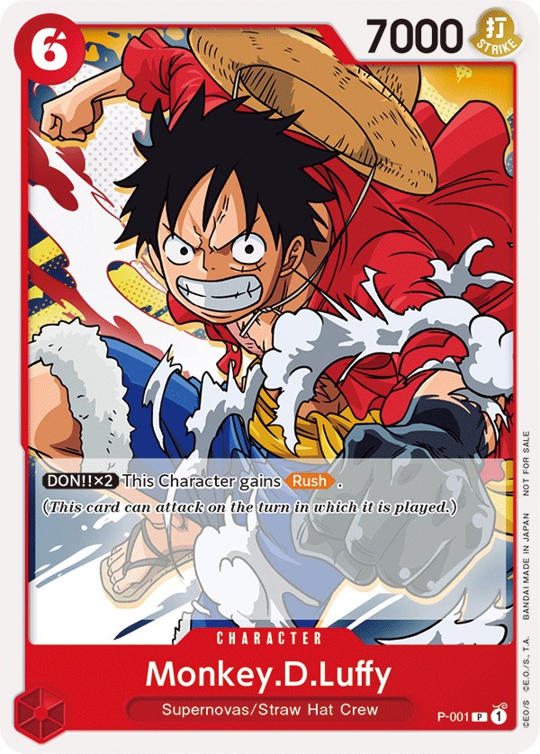 Monkey.D.Luffy (Super Pre-Release) [Participant] [One Piece Promotion Cards] | Card Merchant Takapuna