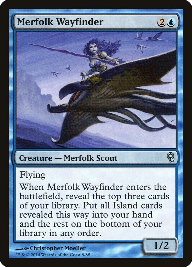 Merfolk Wayfinder [Duel Decks: Jace vs. Vraska] | Card Merchant Takapuna