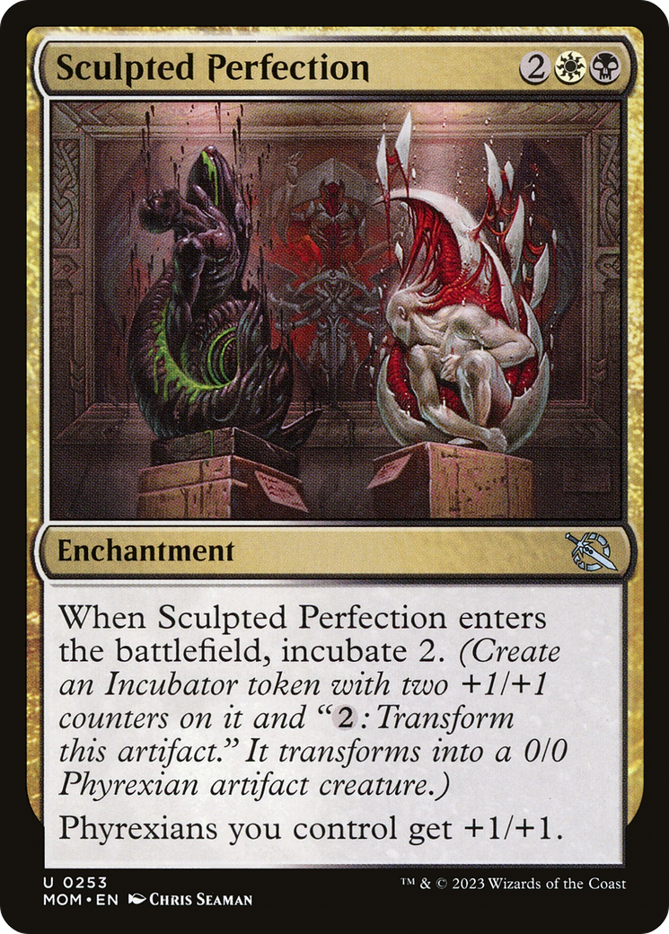 Sculpted Perfection [March of the Machine] | Card Merchant Takapuna