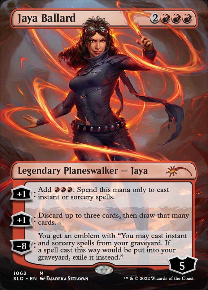 Jaya Ballard (Borderless) [Secret Lair Drop Series] | Card Merchant Takapuna