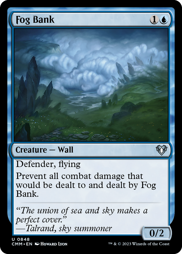 Fog Bank [Commander Masters] | Card Merchant Takapuna
