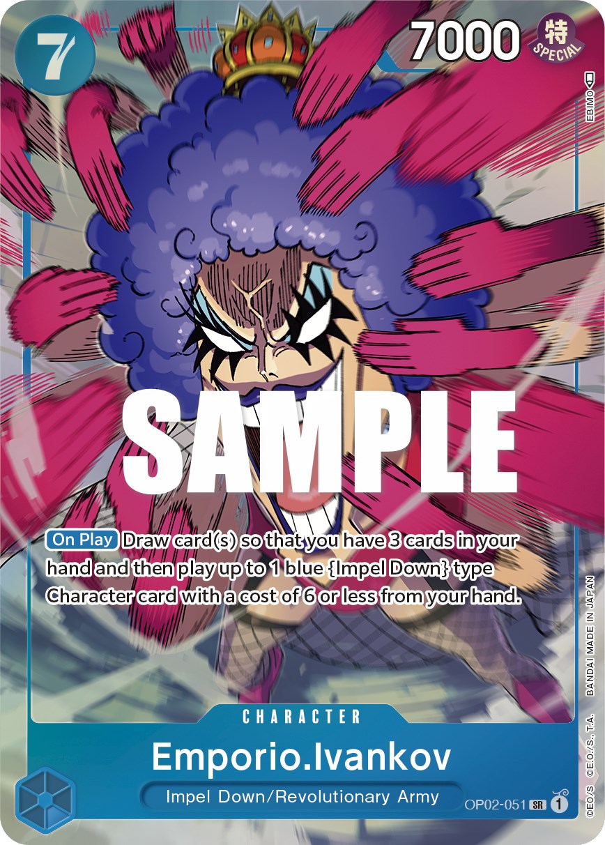 Emporio.Ivankov (Alternate Art) [Paramount War] | Card Merchant Takapuna