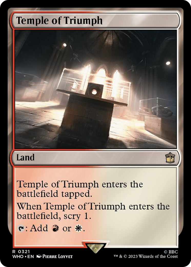 Temple of Triumph [Doctor Who] | Card Merchant Takapuna