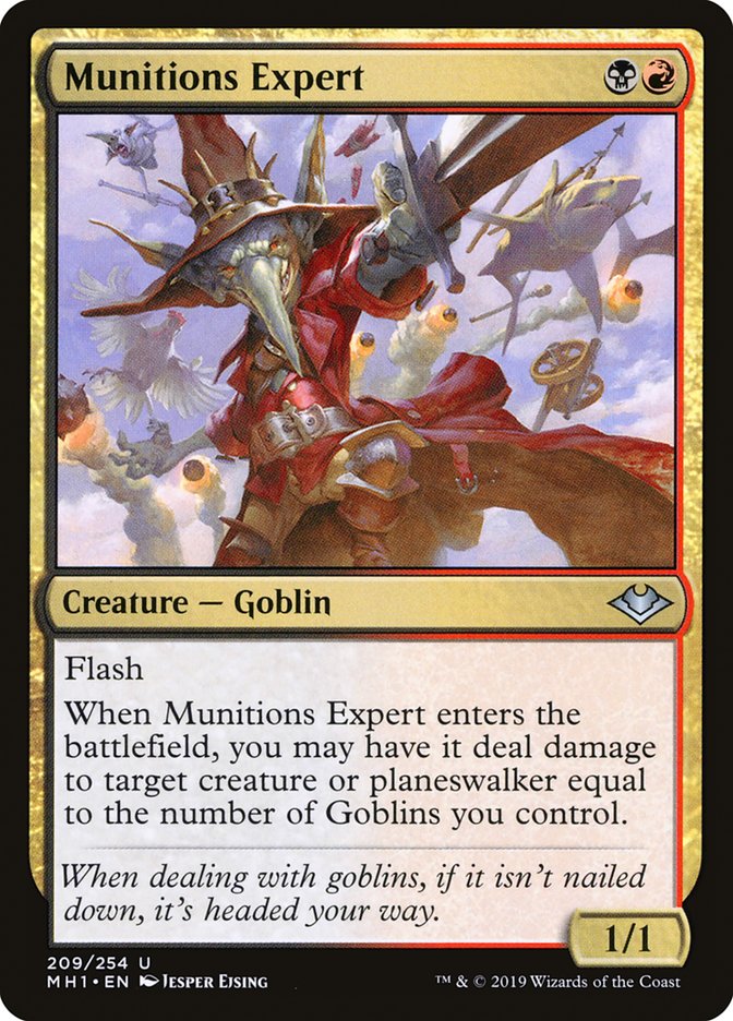 Munitions Expert [Modern Horizons] | Card Merchant Takapuna