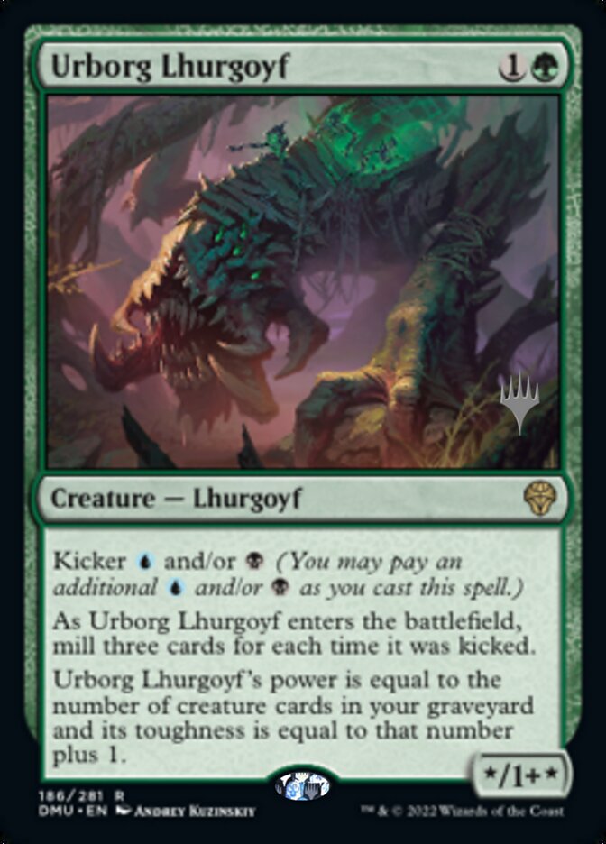 Urborg Lhurgoyf (Promo Pack) [Dominaria United Promos] | Card Merchant Takapuna