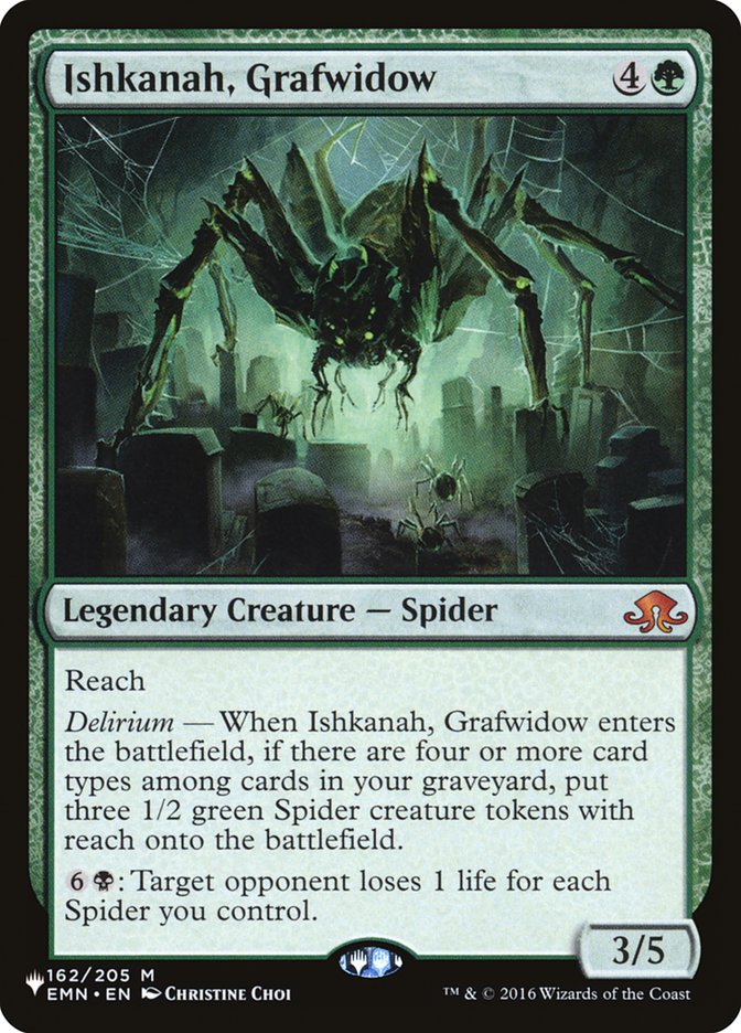 Ishkanah, Grafwidow [The List] | Card Merchant Takapuna