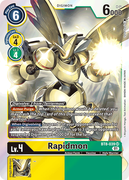 Rapidmon [BT8-039] [New Awakening] | Card Merchant Takapuna