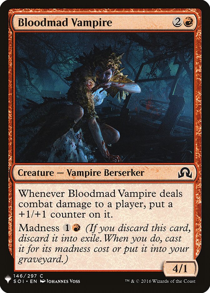 Bloodmad Vampire [Mystery Booster] | Card Merchant Takapuna