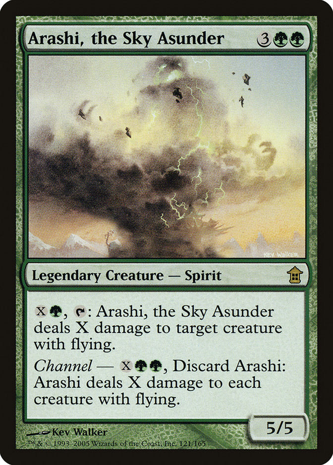 Arashi, the Sky Asunder [Saviors of Kamigawa] | Card Merchant Takapuna