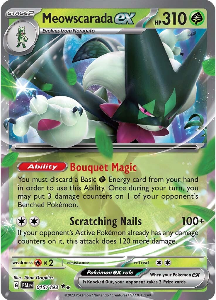 Meowscarada ex (015/193) [Scarlet & Violet: Paldea Evolved] | Card Merchant Takapuna