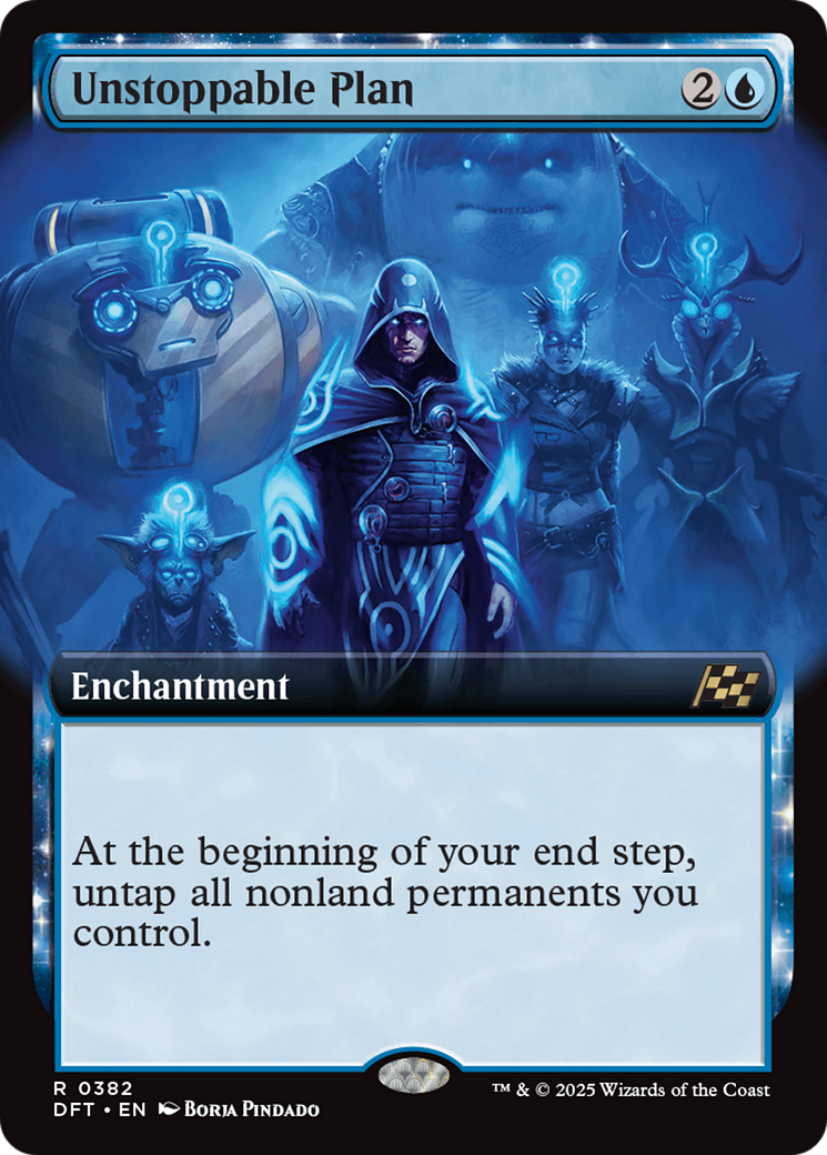 Unstoppable Plan (Extended Art) [Aetherdrift] | Card Merchant Takapuna