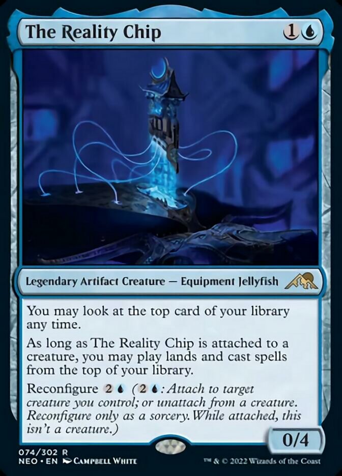 The Reality Chip [Kamigawa: Neon Dynasty] | Card Merchant Takapuna