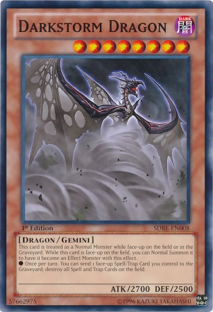 Darkstorm Dragon [SDBE-EN008] Common | Card Merchant Takapuna