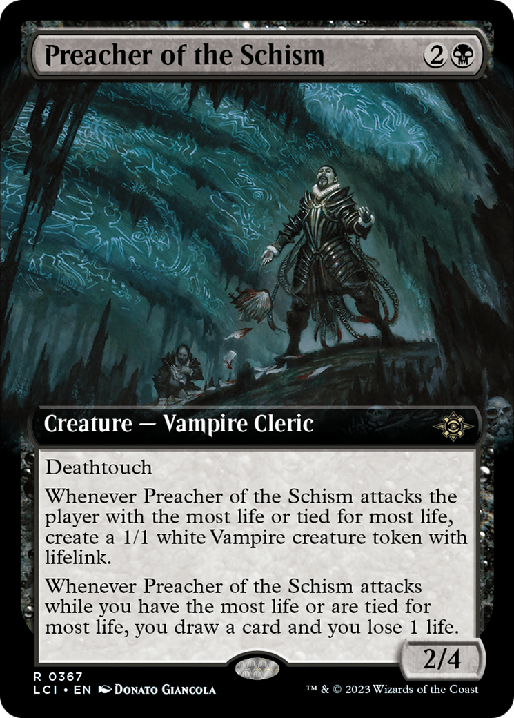 Preacher of the Schism (Extended Art) [The Lost Caverns of Ixalan] | Card Merchant Takapuna