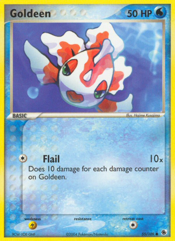 Goldeen (55/109) [EX: Ruby & Sapphire] | Card Merchant Takapuna