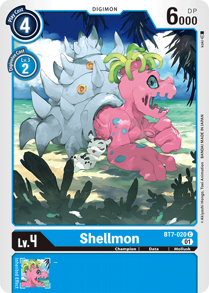 Shellmon [BT7-020] [Next Adventure] | Card Merchant Takapuna