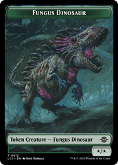 Fungus Dinosaur // Skeleton Pirate Double-Sided Token [The Lost Caverns of Ixalan Tokens] | Card Merchant Takapuna