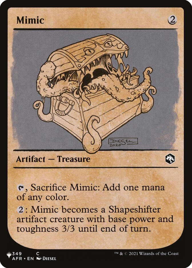 Mimic (Showcase) [The List] | Card Merchant Takapuna