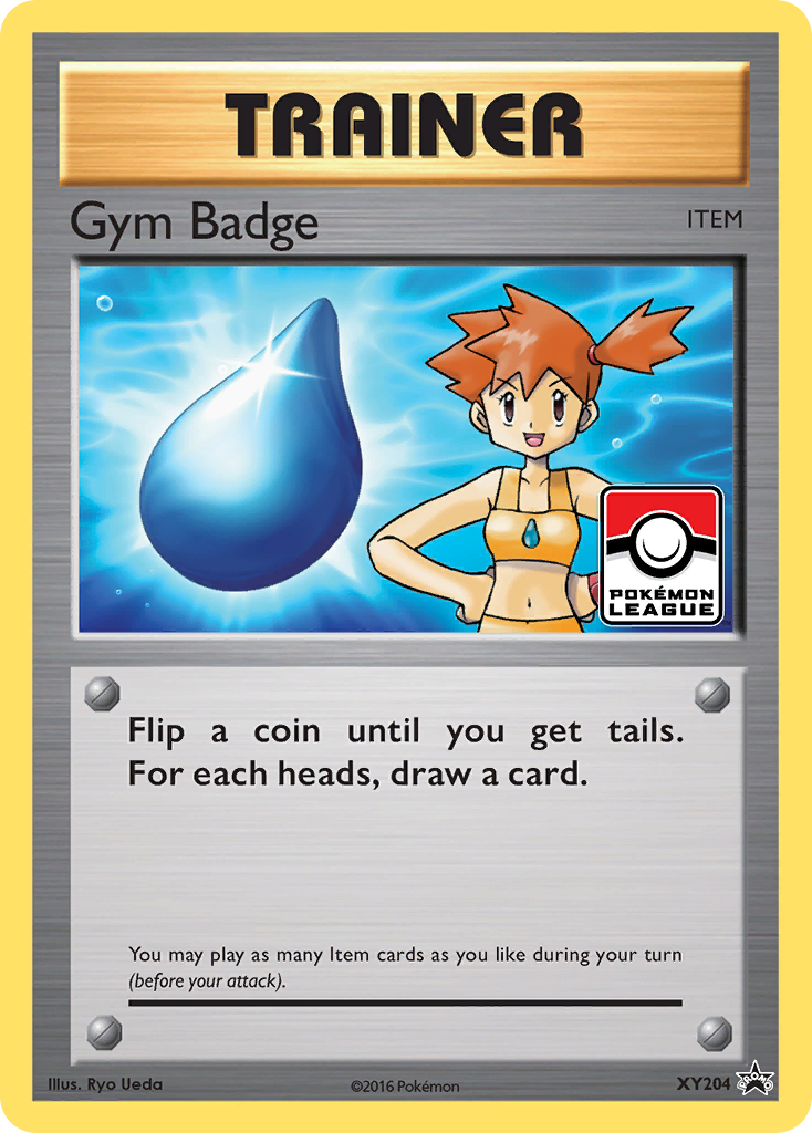 Gym Badge (XY204) (Misty) [XY: Black Star Promos] | Card Merchant Takapuna