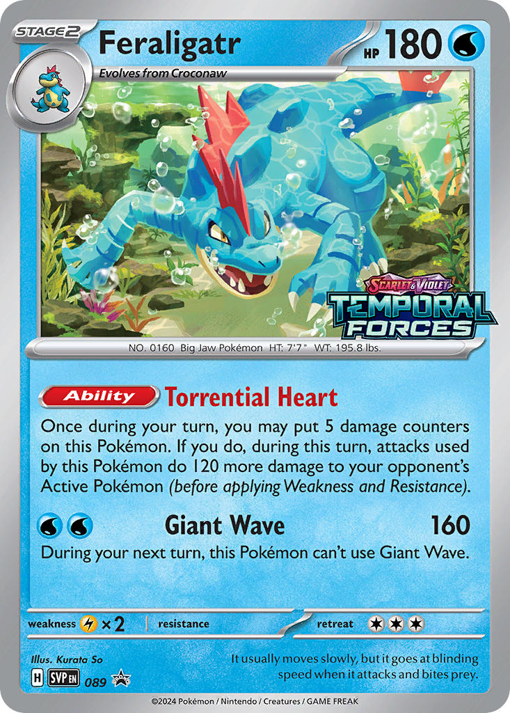 Feraligatr (089) [Scarlet & Violet: Black Star Promos] | Card Merchant Takapuna