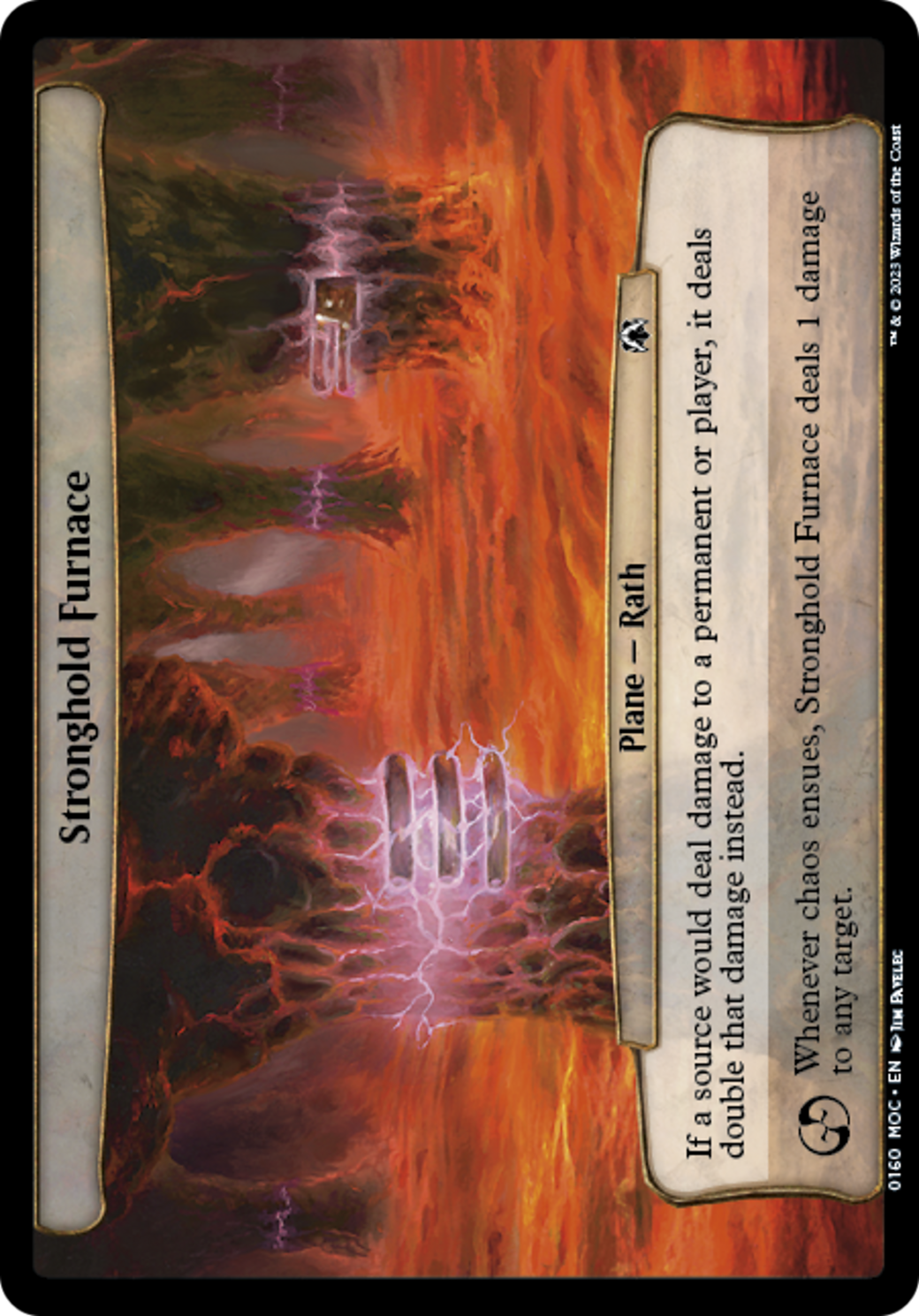 Stronghold Furnace [March of the Machine Commander] | Card Merchant Takapuna