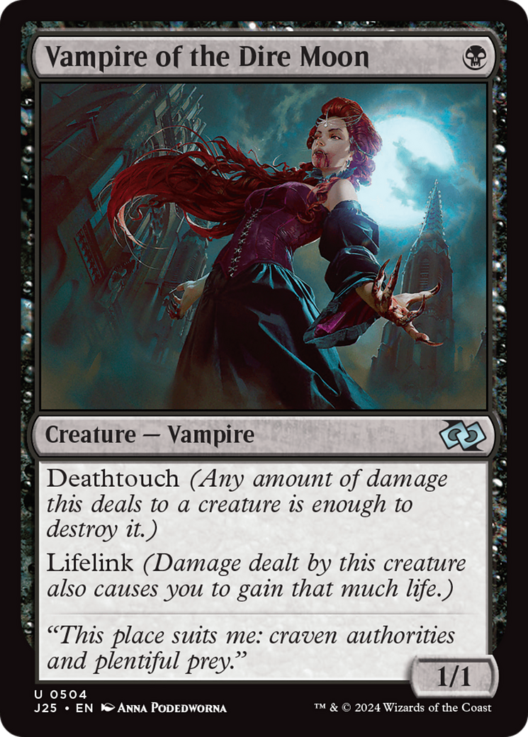 Vampire of the Dire Moon [Foundations Jumpstart] | Card Merchant Takapuna