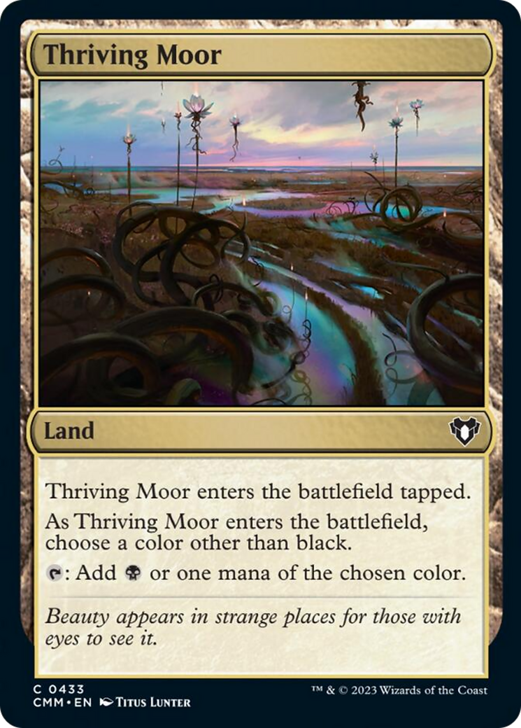 Thriving Moor [Commander Masters] | Card Merchant Takapuna