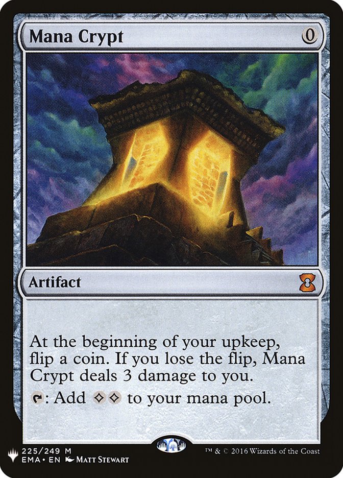 Mana Crypt [Mystery Booster] | Card Merchant Takapuna