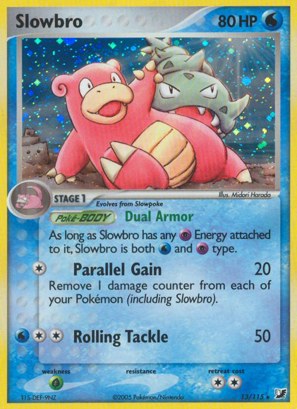 Slowbro (13/115) [EX: Unseen Forces] | Card Merchant Takapuna