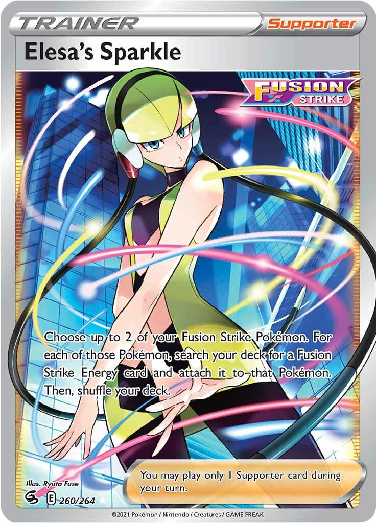 Elesa's Sparkle (260/264) [Sword & Shield: Fusion Strike] | Card Merchant Takapuna