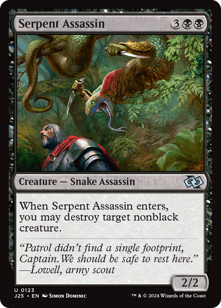 Serpent Assassin [Foundations Jumpstart] | Card Merchant Takapuna