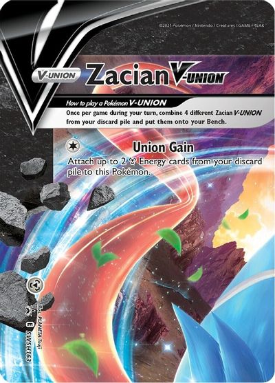 Zacian V-Union (SWSH163) [Sword & Shield: Black Star Promos] | Card Merchant Takapuna