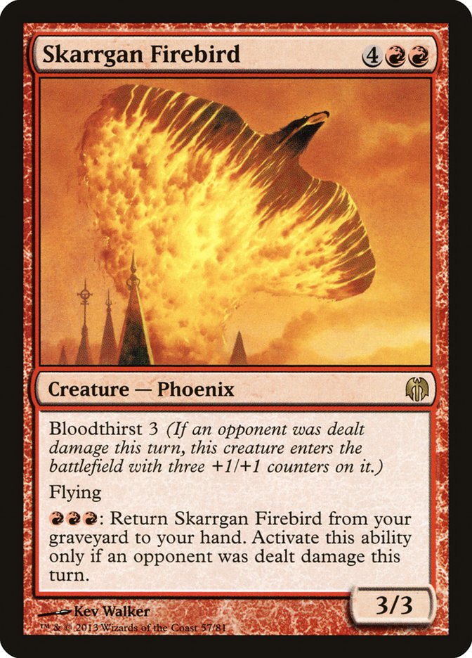 Skarrgan Firebird [Duel Decks: Heroes vs. Monsters] | Card Merchant Takapuna