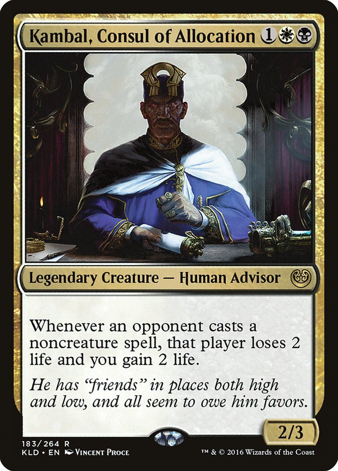 Kambal, Consul of Allocation [Kaladesh] | Card Merchant Takapuna