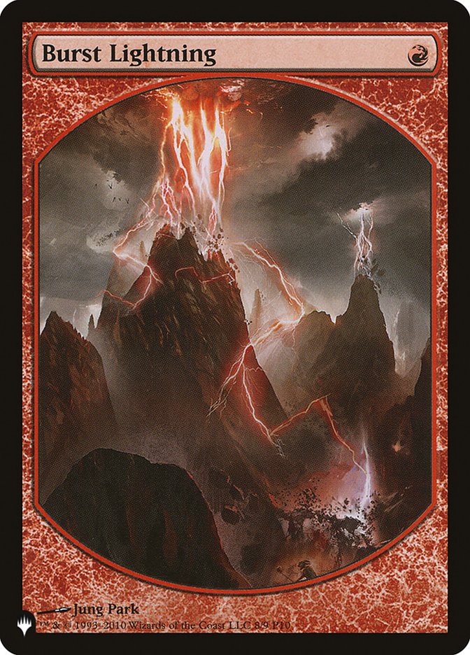 Burst Lightning [The List] | Card Merchant Takapuna