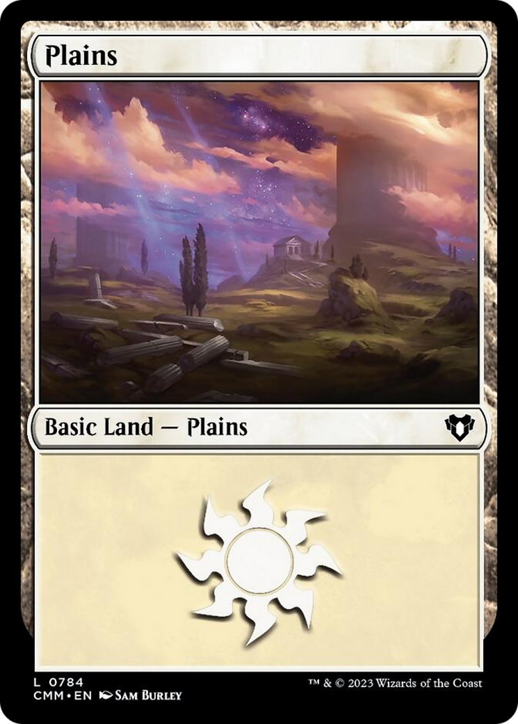 Plains (784) [Commander Masters] | Card Merchant Takapuna