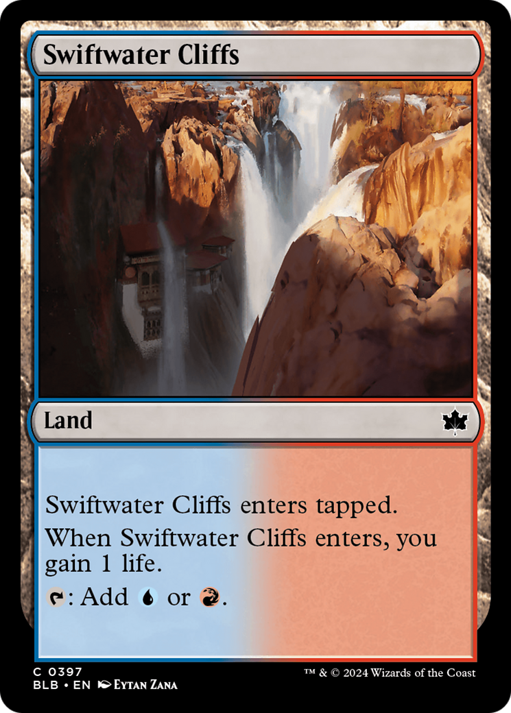 Swiftwater Cliffs [Bloomburrow] | Card Merchant Takapuna