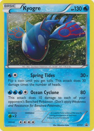 Kyogre (XY51) (Jumbo Card) [XY: Black Star Promos] | Card Merchant Takapuna