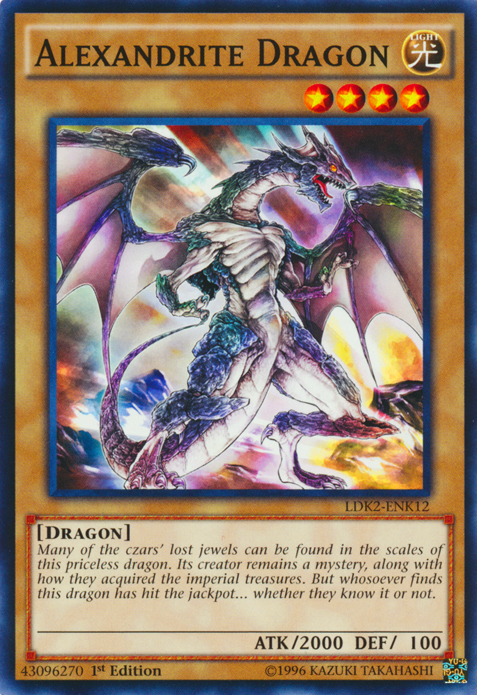 Alexandrite Dragon [LDK2-ENK12] Common | Card Merchant Takapuna