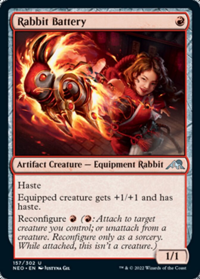 Rabbit Battery [Kamigawa: Neon Dynasty] | Card Merchant Takapuna