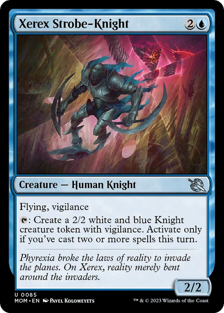 Xerex Strobe-Knight [March of the Machine] | Card Merchant Takapuna