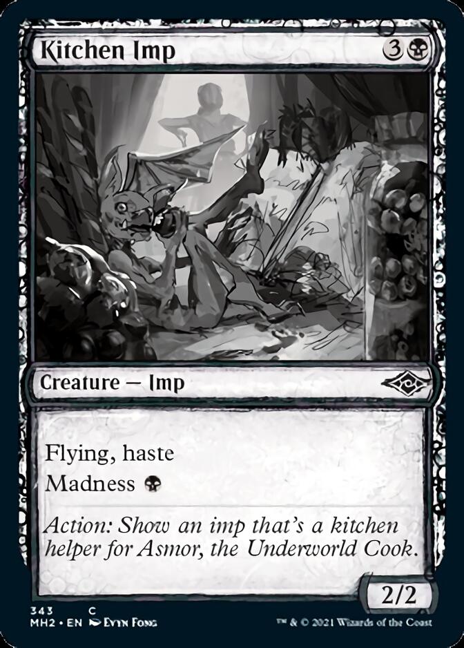 Kitchen Imp (Sketch) [Modern Horizons 2] | Card Merchant Takapuna