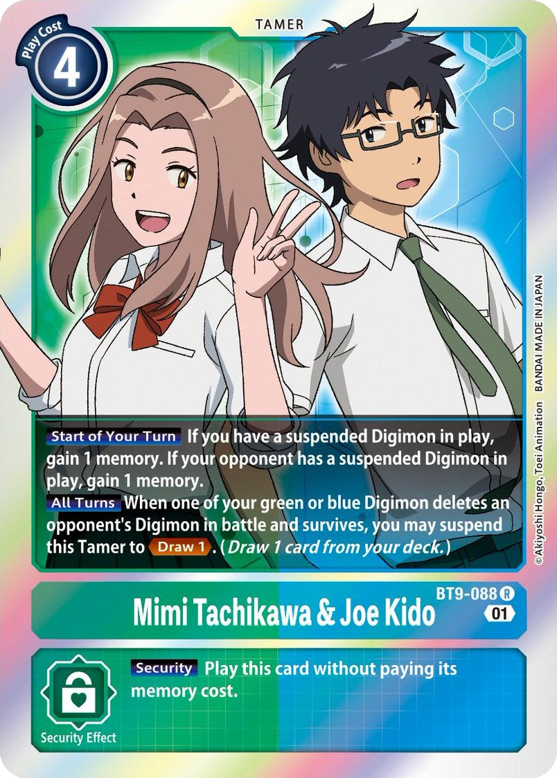 Mimi Tachikawa & Joe Kido [BT9-088] [X Record] | Card Merchant Takapuna