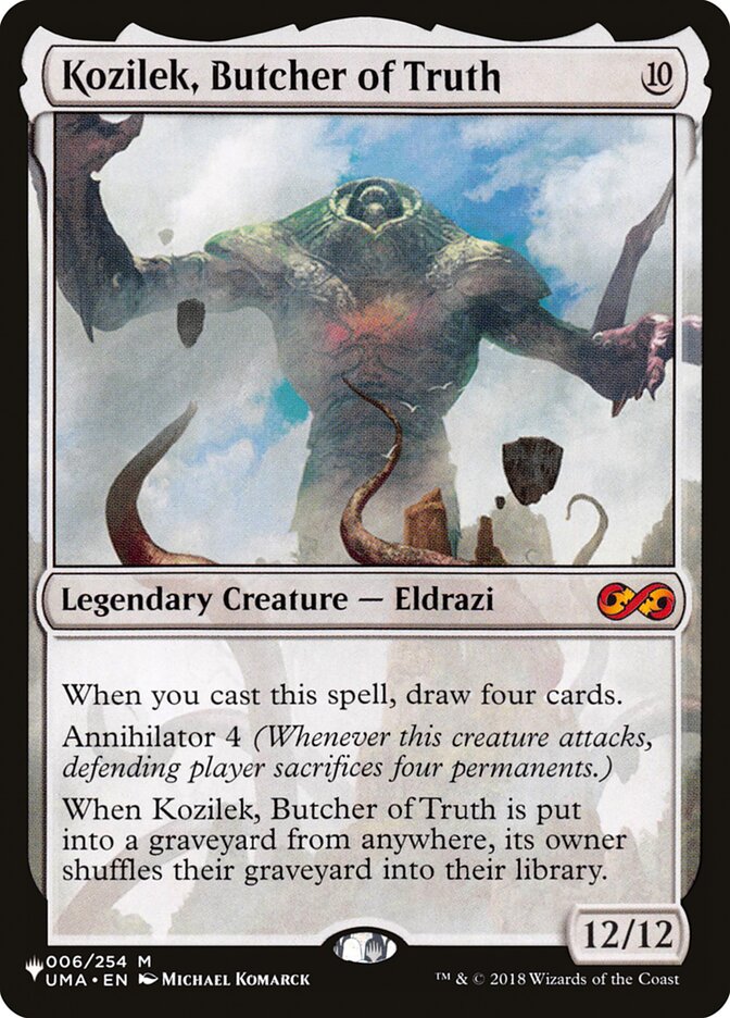 Kozilek, Butcher of Truth [The List] | Card Merchant Takapuna