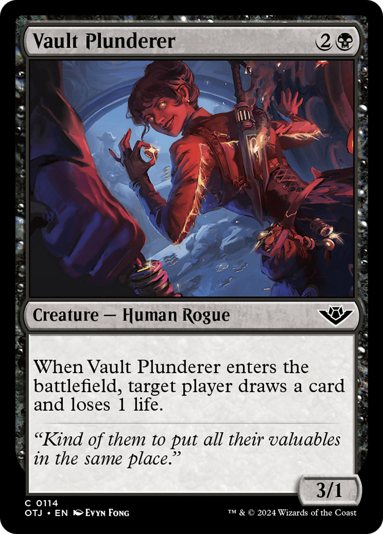 Vault Plunderer [Outlaws of Thunder Junction] | Card Merchant Takapuna