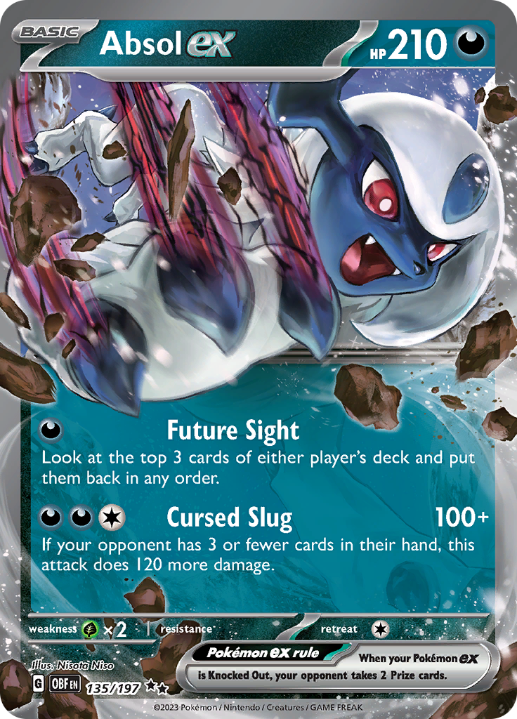 Absol ex (135/197) [Scarlet & Violet: Obsidian Flames] | Card Merchant Takapuna