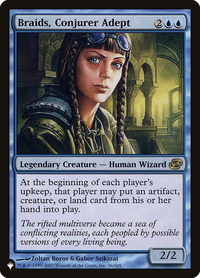 Braids, Conjurer Adept [The List] | Card Merchant Takapuna