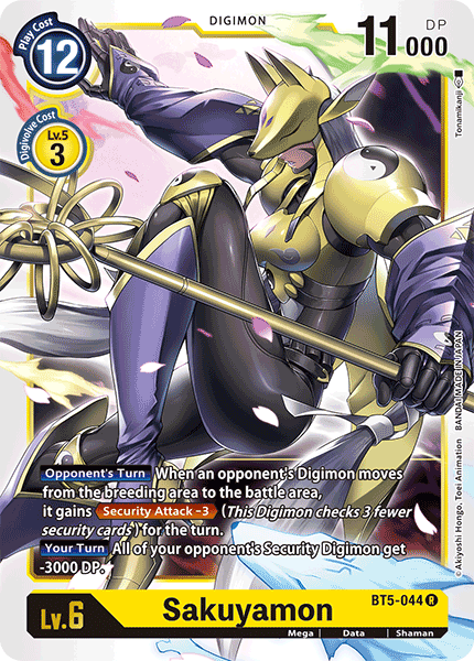 Sakuyamon [BT5-044] [Battle of Omni] | Card Merchant Takapuna