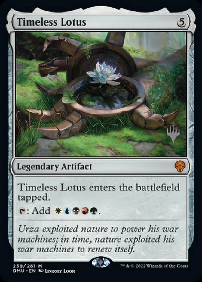 Timeless Lotus (Promo Pack) [Dominaria United Promos] | Card Merchant Takapuna