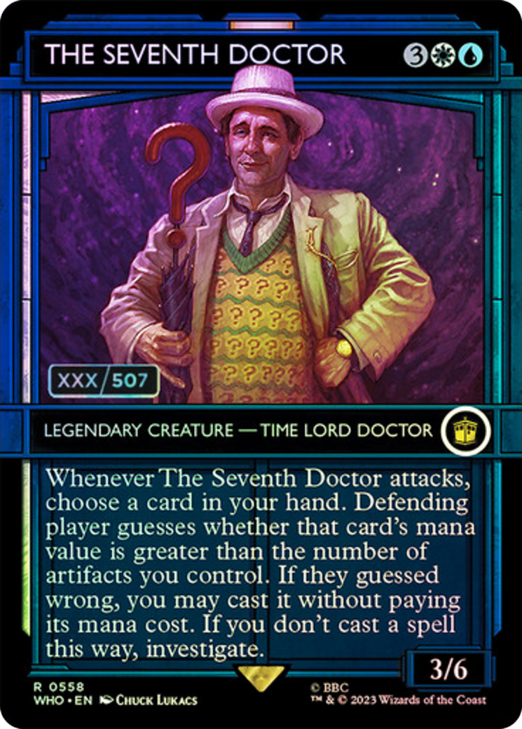 The Seventh Doctor (Serial Numbered) [Doctor Who] | Card Merchant Takapuna